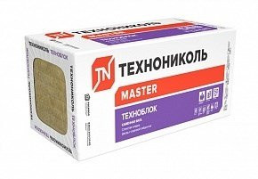 Утеплитель Техноблок Стандарт 1200х600х100мм ТЕХНОНИКОЛЬ (2,88м2=0,288м3) (4шт)
