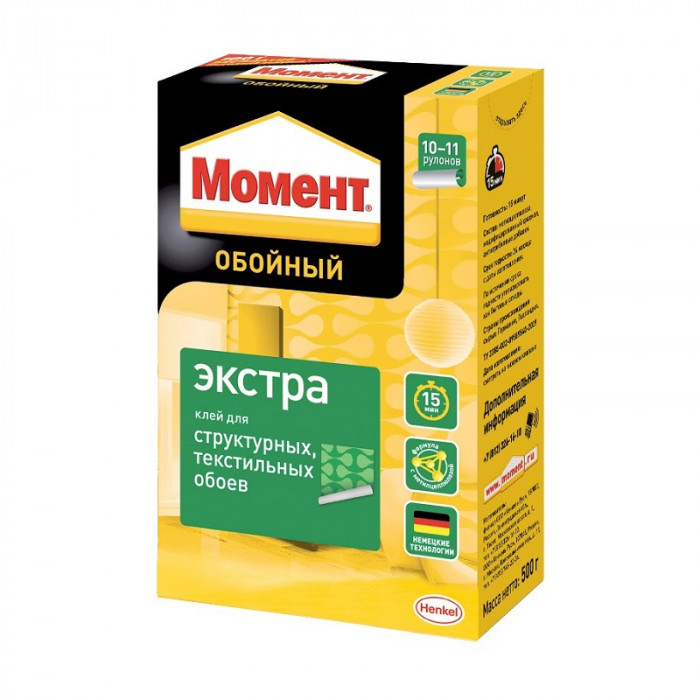 Клей для обоев универсальный (756739) ХЕНКЕЛЬ Момент Экстра (500г)