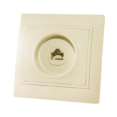 Розетка в рамку компьютерная RJ-45 сп, 1 гнездо, IP20, сл.кость ТДМ ЭЛЕКТРИК Таймыр SQ1814-0121