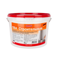 Клей ПВА строительный пластификатор ПУФАС Декоселф (1кг)