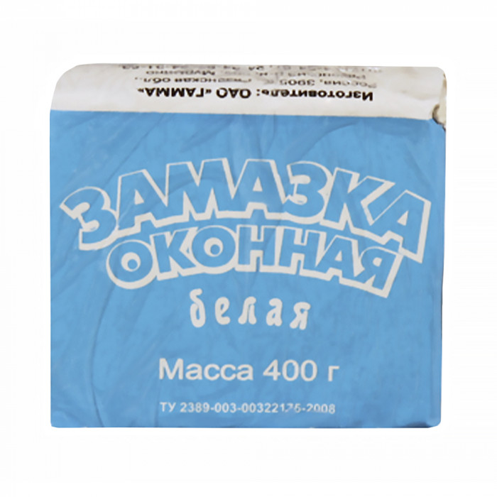 Герметик (замазка) рамная белая (30Б-400) ГАММА (400гр)
