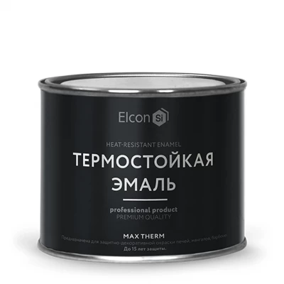 Эмаль для печей и каминов термостойкая до 700 градусов белая ПРЕСТИЖ (0,4кг)