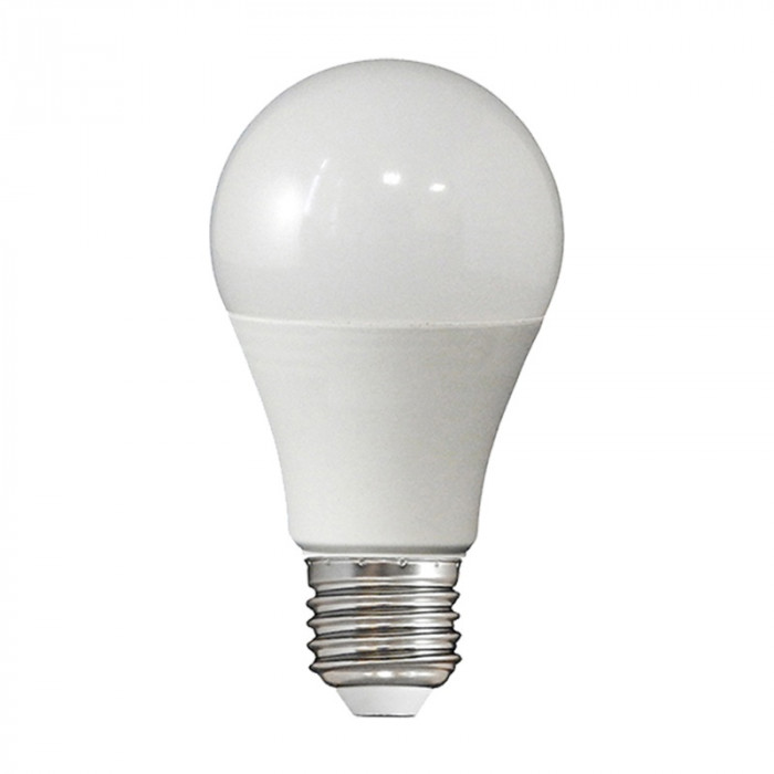 Лампа светодиодная LED E27, 20Вт, 230В, груша, 6500К, холодный дневной