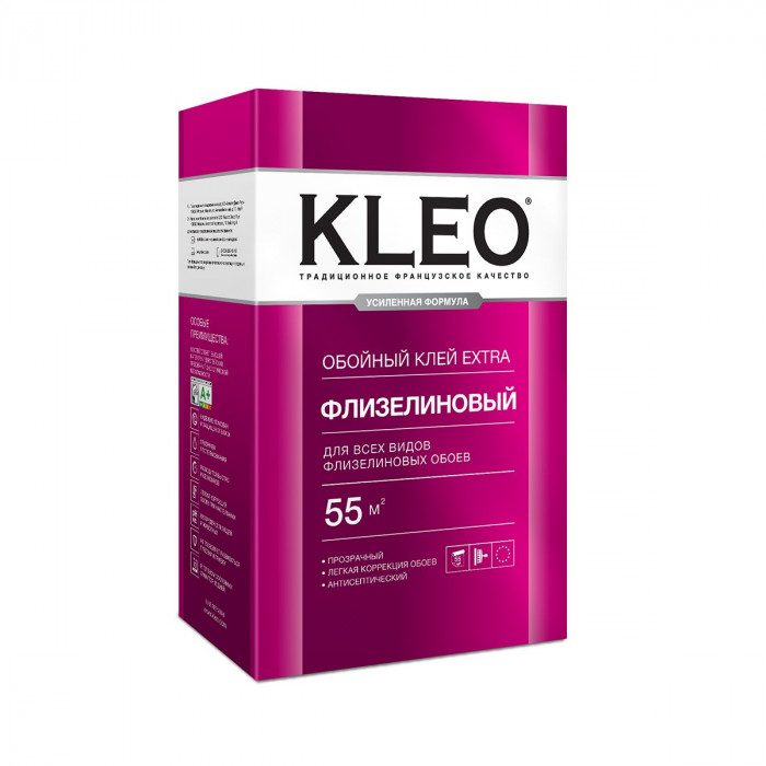Клей для флизелиновых обоев (030 EXTRA 55) КЛЕО Экстра (380гр)