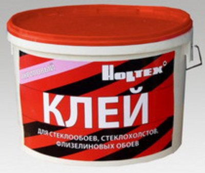 Клей для флизелиновых, виниловых, стеклообоев акриловый мороз. ХОЛТЕКС (10кг)