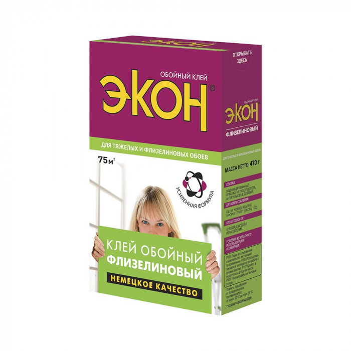 Клей для флизелиновых обоев (2077902) ХЕНКЕЛЬ Экон (470гр)