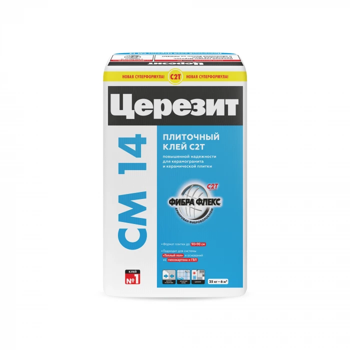 Клей для плитки ЦЕРЕЗИТ СМ14  25 кг