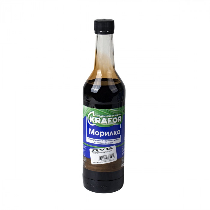 Морилка неводная дуб КРАФОР (0,5л)