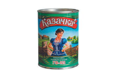 ГРУНТ ГФ-021 красно-коричневый КАЗАЧКА (0,9кг)
