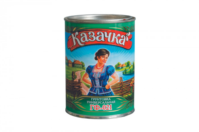 ГРУНТ ГФ-021 красно-коричневый КАЗАЧКА (0,9кг)