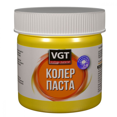 Колер паста концентрат лимонная ВГТ (0,1кг)