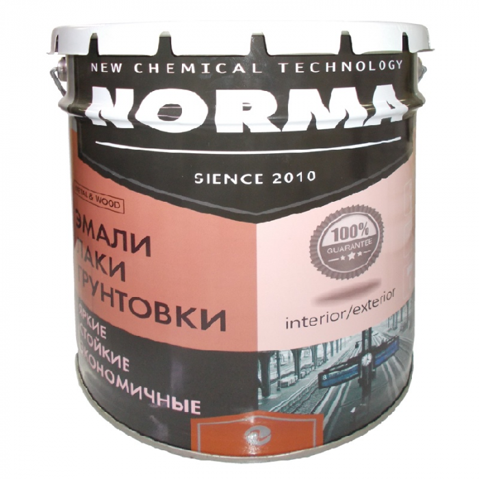 Эмаль ПФ-115 желтая НОРМА НОВОКОЛОР (25кг)