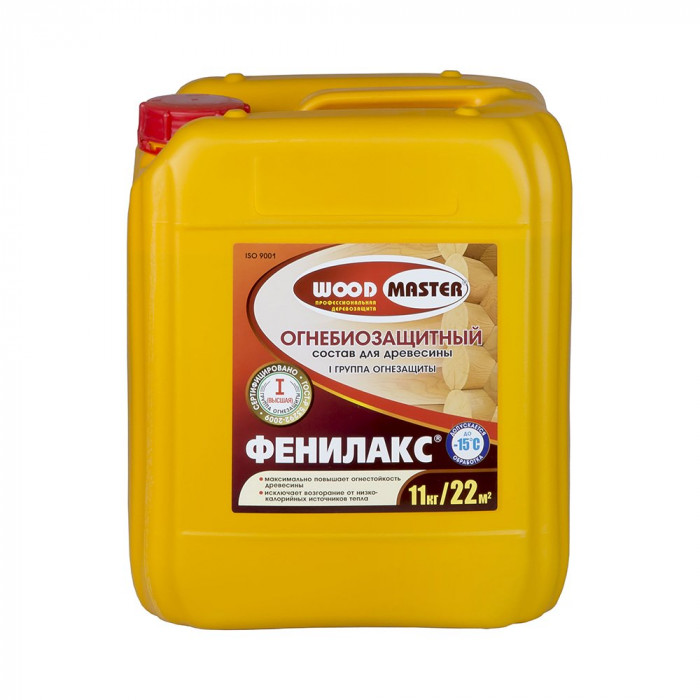 Состав Огнебиозащитный морозостойкий -15 ВУДМАСТЕР Фенилакс (11кг)