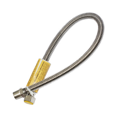 Подводка гибкая для газа сильфонного типа 1/2", В/Н (1500мм)