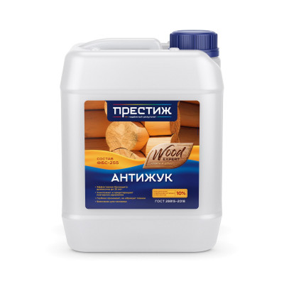 Антижук для защиты древесины ПРЕСТИЖ ФБС-255 (5л)