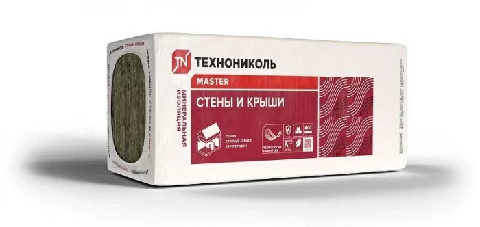 Утеплитель Стены и крыши 34 PN 22,25кг/м3 1000х610х100 ТЕХНОНИКОЛЬ (2,44м2=0,244м3) (4шт)