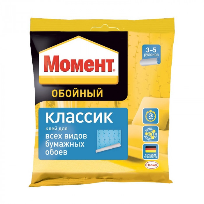 Клей для бумажных обоев (762892) ХЕНКЕЛЬ Момент Классик (100г)