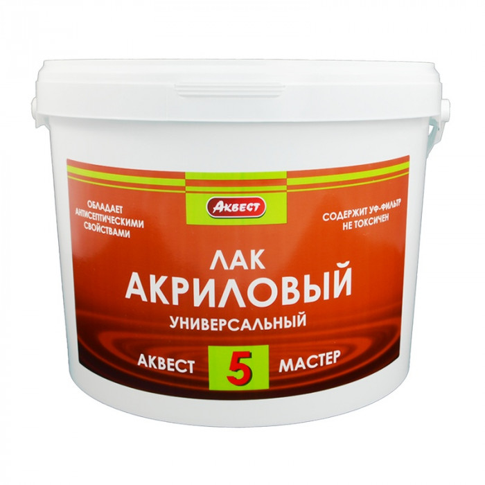 Лак-антисептик акриловый универсальный АКВЕСТ-5 (2кг)