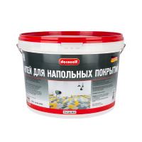 Клей для коммерческого линолеума и ПВХ покрытий мороз. ПУФАС Декоселф  (7кг)