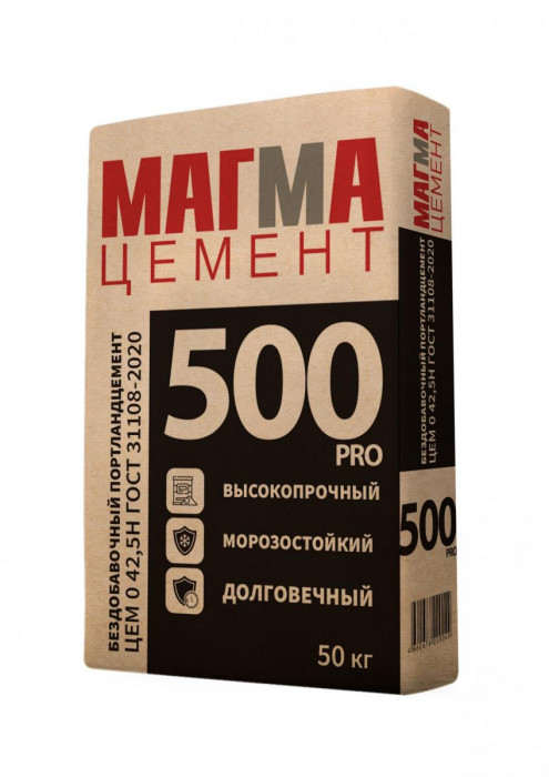 Портландцемент ЦЕМ I 42,5Н МАГМА 50 кг