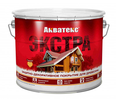 Пропитка для дерева груша АКВАТЕКС ЭКСТРА (9л)