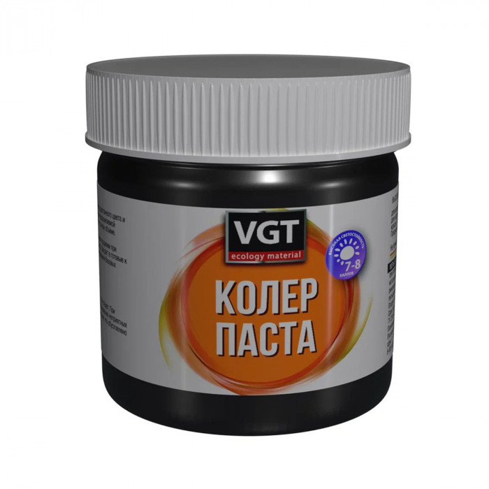 Колер паста (концентрат) универсальный черный (30511) ВГТ (150гр)