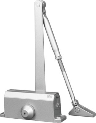 Доводчик 80-120кг (до 150кг) серебро (61301) ШЛОСС