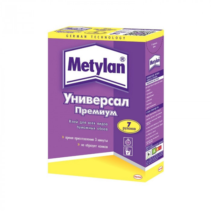 Клей для обоев универсальный (1430092) ХЕНКЕЛЬ Метилан Универсал Премиум (150г)
