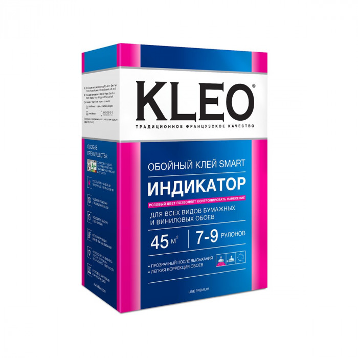 Клей для виниловых обоев с индикатором (040 INDICATOR) КЛЕО Индикатор (210гр)