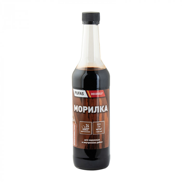 Морилка неводная дуб ПУФАС Декоселф (0,5л)