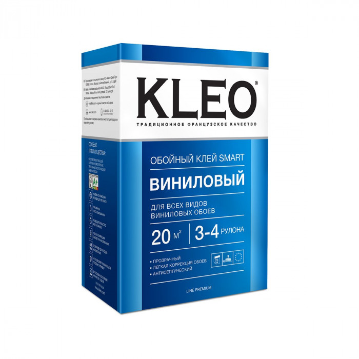 Клей для виниловых обоев (020 SMART 3-4) КЛЕО Смарт (90гр)