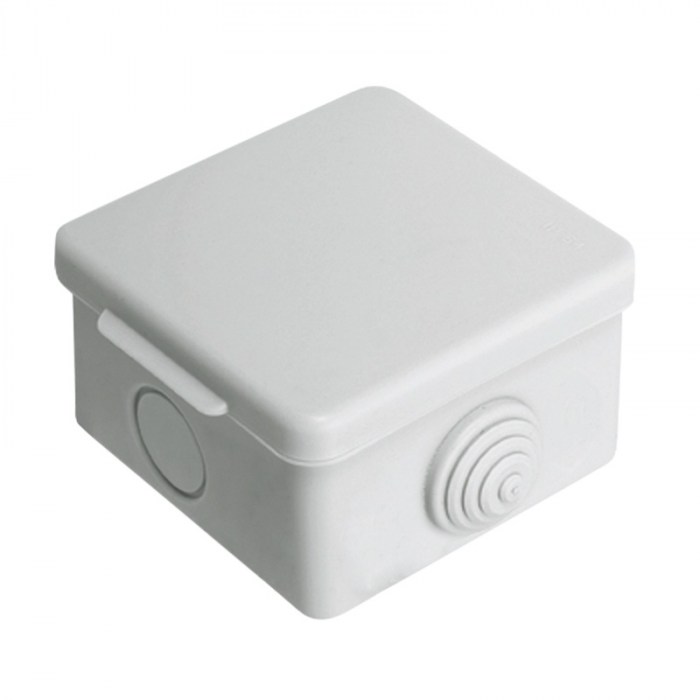 Коробка разветвительная оп IP44 6 вводов (65х65х40мм)