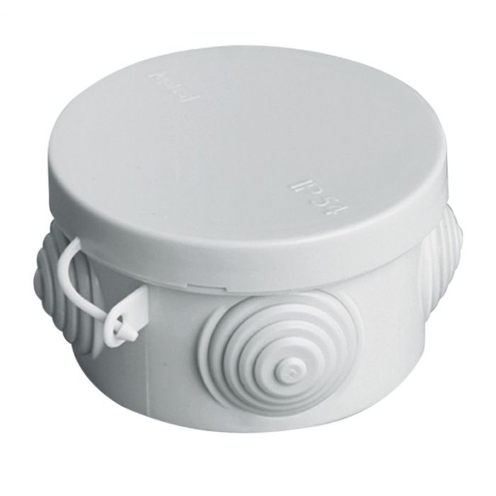 Коробка разветвительная оп IP44 4 ввода (d(д)=65мм h=40мм)