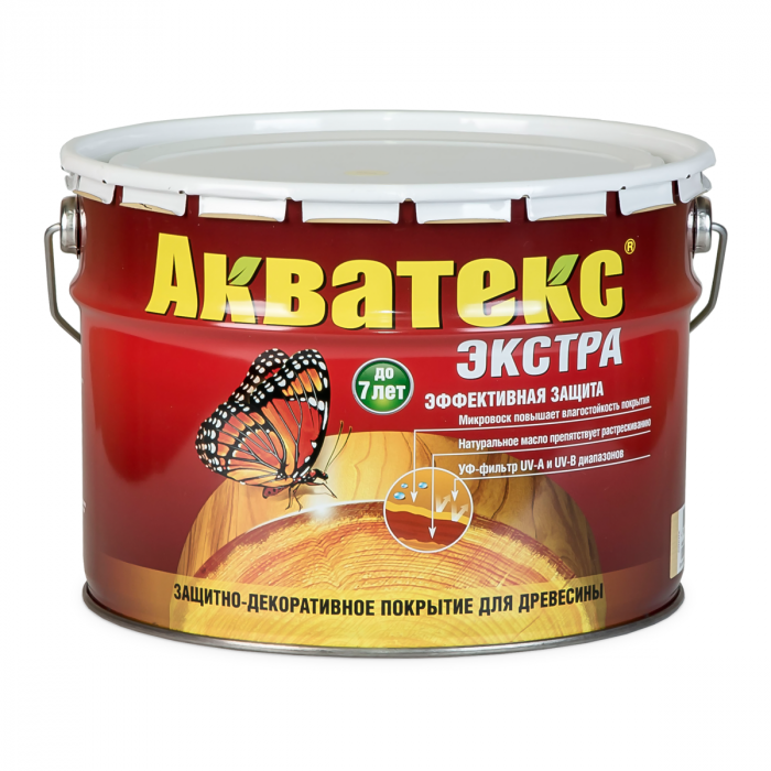 Пропитка для дерева орегон АКВАТЕКС ЭКСТРА (9л)
