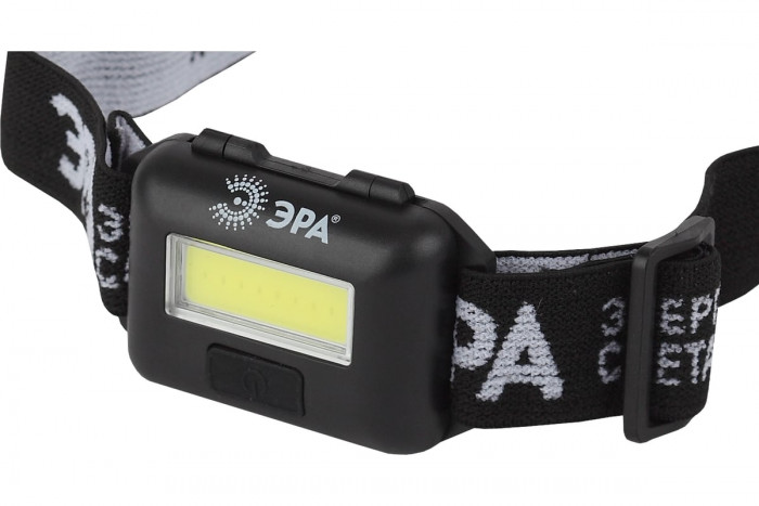 Фонарь налобный светодиодн (LED), батарейки 3хААА, 3Вт, GB-501 ЭРА