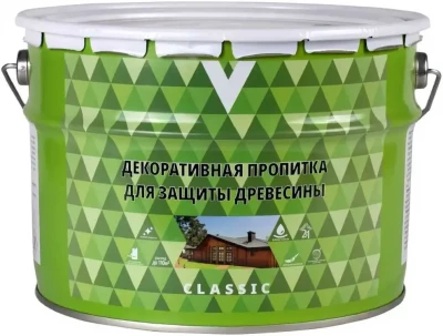 Пропитка для дерева декоративная бесцветная V (В) Классик (8л)