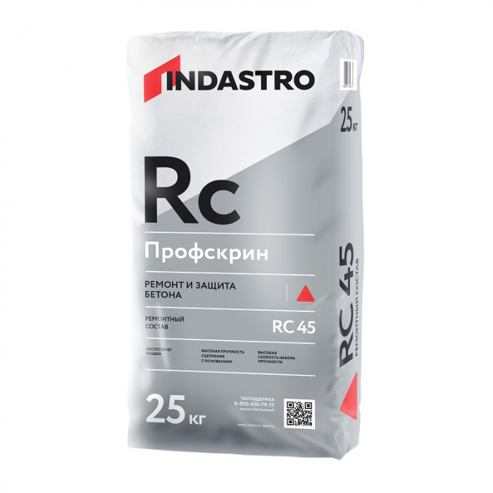 Ремсостав высокопрочный ИНДАСТРО Профскрин RC45 (25кг)