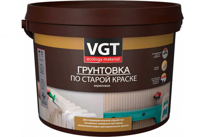 Грунтовка по старой краске акриловая ВГТ (2,5кг)