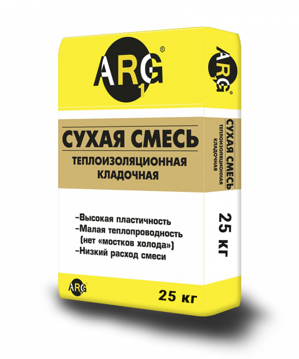 Смесь кладочная теплоизоляционная RS-I с ПМД -15 АРГ1 (25кг)